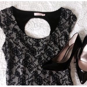 Lace Print Dress (S)